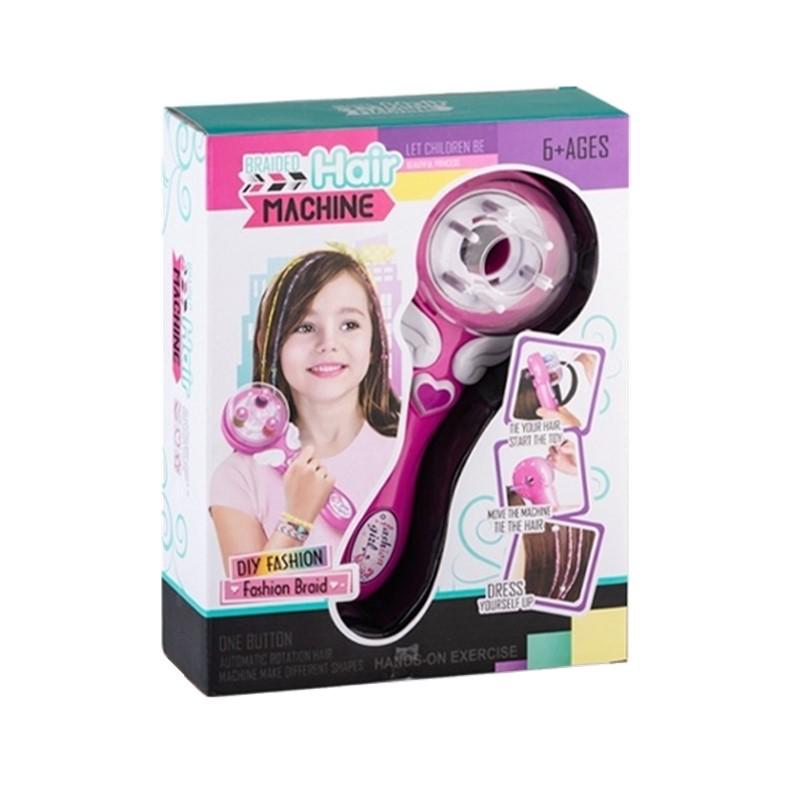 Electric Triple-Strand Braider: Automatic French Braid Hair Toy for Girls