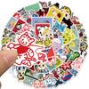 60Pcs Japanese Anime Kawaii Osamu Graffiti Sticker Cute Aesthetic Decal For Bottle Car Notebook Bicycle Diary Sticker Kid Toy