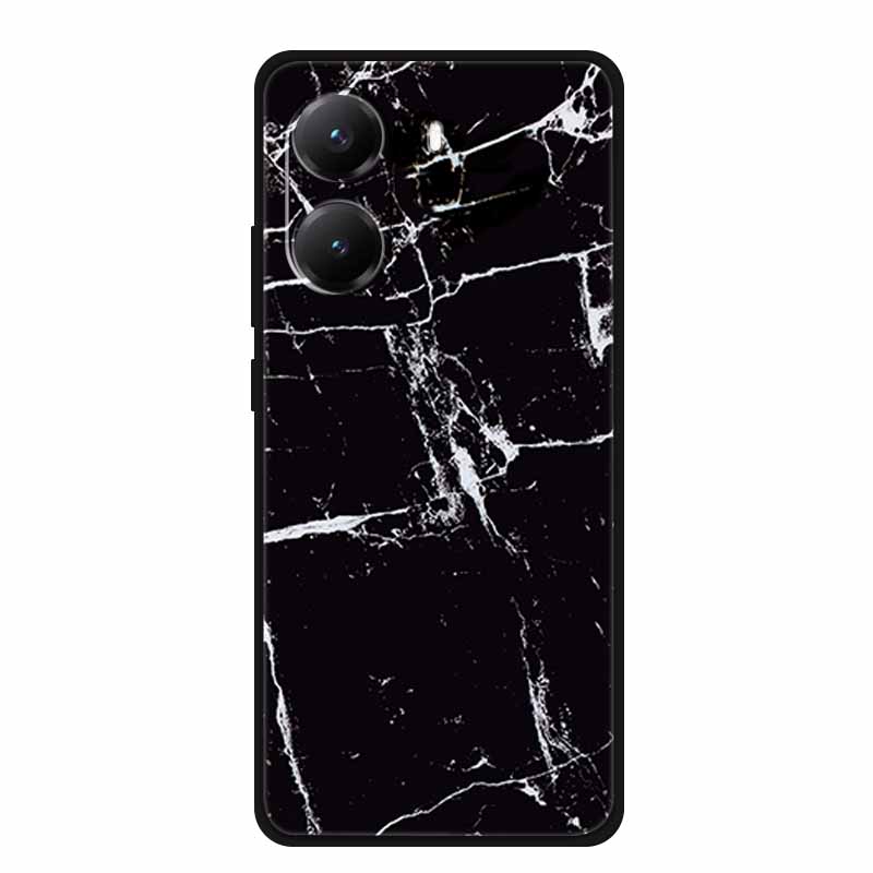 Funda For Poco X7 Pro Cases Marble Painted Silicone Back Cover for Poco X7 Pro Protective Shockproof Cool Capa Poco X7Pro Bumper
