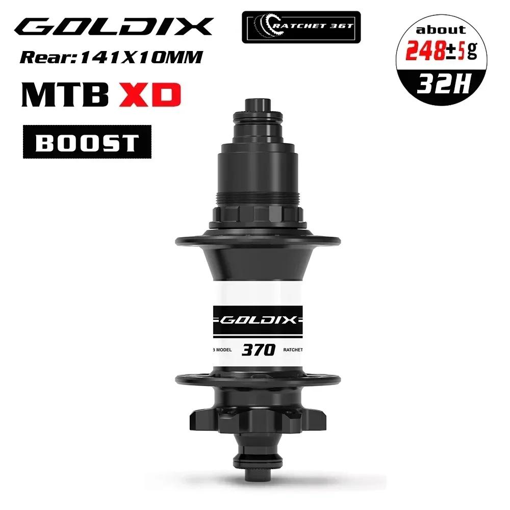 Goldix M370 Boost Cube 32 Holes K7 32-Hole Mtb Thunder Masses Ratchet 36T Cube Pro 7 Noisy Bicycle Mountain Bike Micro Spline