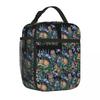 Bestselling Enchanted Forest Splicing Color Foldable Lunch Bag Preschool Lunch Insulated Lunch Bag
