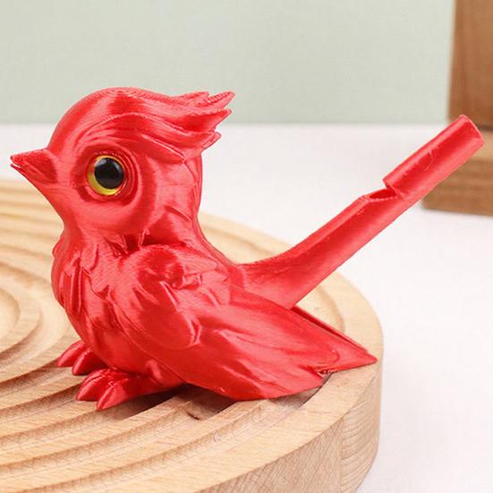 Bird Whistle Portable Bird Call Toy 3D Printed Interactive Whistle with Realistic Bird Sounds for Outdoor Play And Desk Decoration