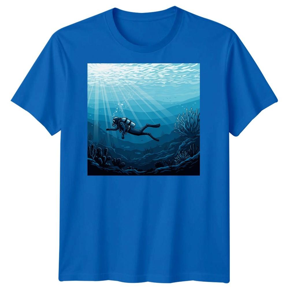Scuba Diving Ocean Adventure Unisexs Tshirt Water Sports