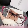 BUYUTEEN Fashion Cat Eye Eyeglasses Frame Women Reading Myopia Prescription Glasses Female Anti Blue Ray Optical Eyewear