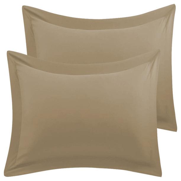Elegant 2Pc Pillow Shams Set – Premium 600TC Egyptian Cotton for Plush Comfort & Timeless Style