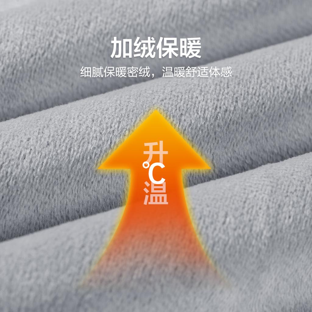 Plush Thickening & Far Infrared Anti-static Casual Shirt for Men