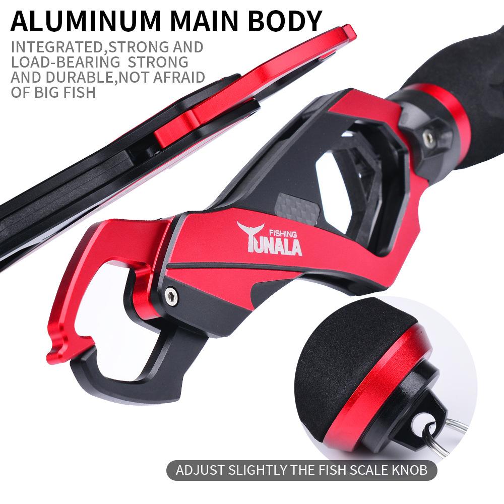 Lv Hejin Lu Ya Tong Big Object Control Fish Set with Weighing Fish Clamp Fishing Tool 360 Degree Rotating Grip