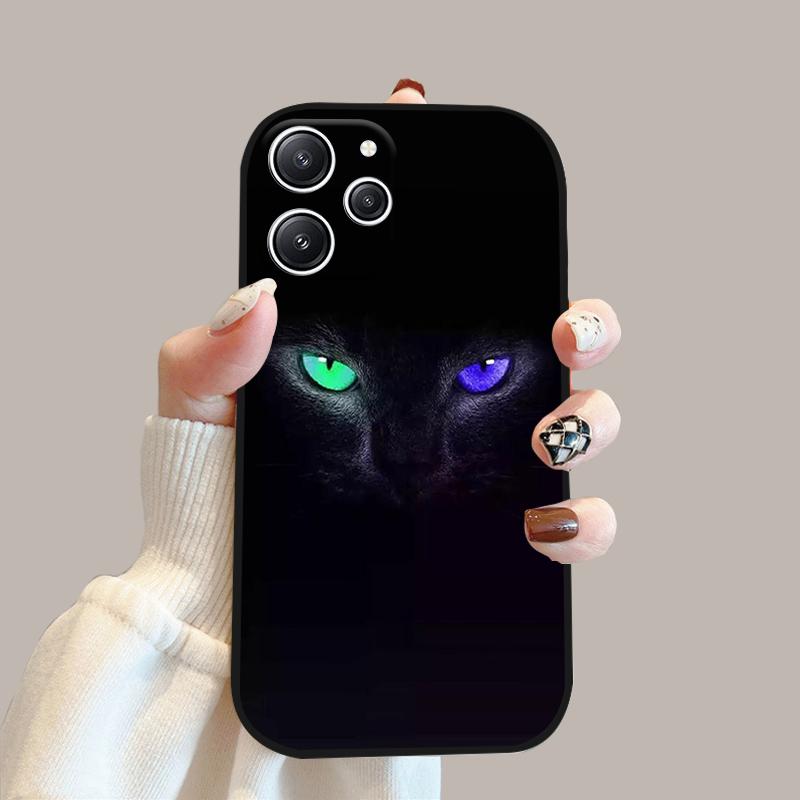 For Redmi 12 4G 5G Silicone TPU Soft Case For Redmi 12R Phone Bumper Cover For Xiaomi Redmi Note 12R 5G Protective Fundas Cases