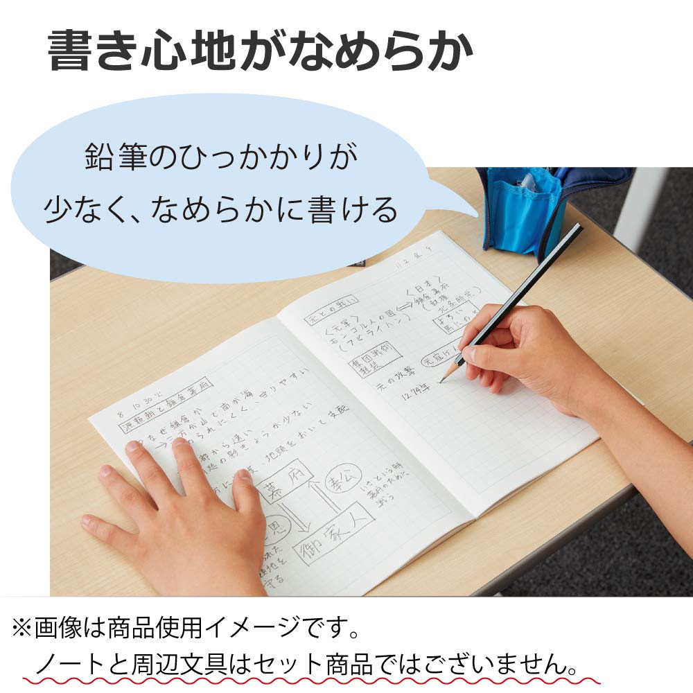 KOKUYO Campus B5 5mm Grid 10mm Solid Blue Notebook, Size, Lines, Lines, 5-Color Pack, No-30S10-5X5B