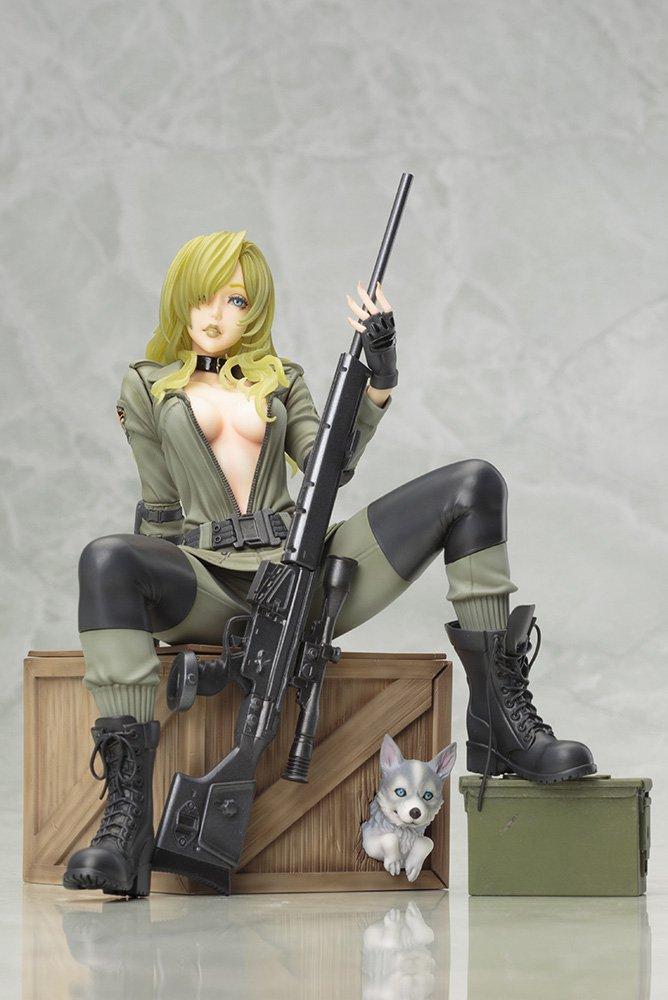 Kotobukiya Metal Gear Solid Bishoujo Sniper Wolf Scale PVC Painted Finished Figure 1/7