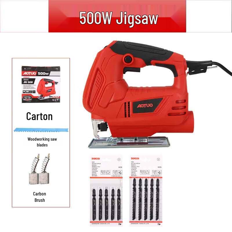 Ручная электрическая лобзиковая пила Kalay, штепсель CN (адаптер в комплекте)