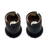 2Pcs 170790 Car Side Light Bulb Holder for 6V/12V/24V Ba9s 989/233 Lamp Holder for Car Motorcycle Scooter Lighting Components