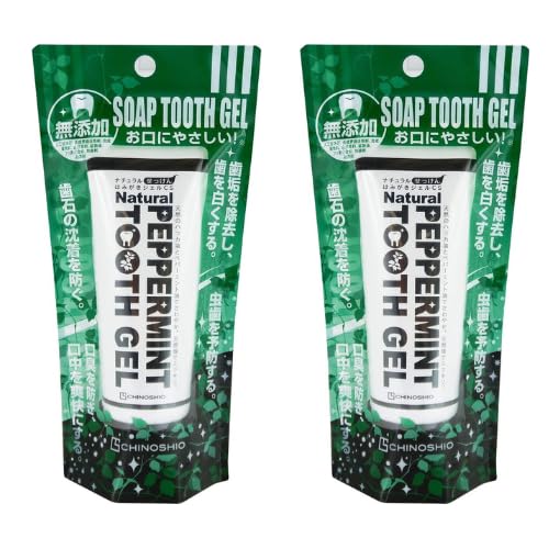 

Set of 2: Chi no Shio Natural Soap Toothpaste Gel CS Green Peppermint (1 piece)