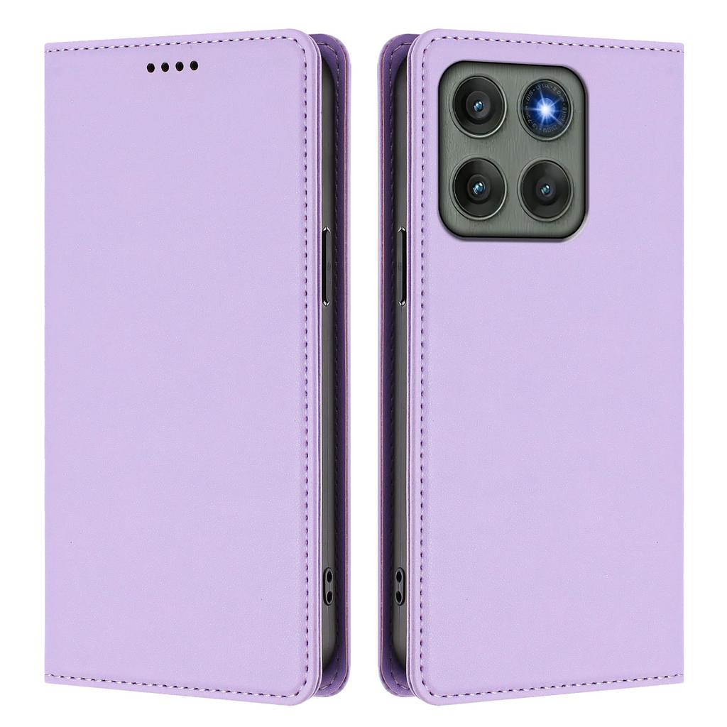 For Motorola Edge 60 Pro 5G Leather Wallet Case Magnetic Closure RFID Blocking Phone Cover