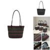 Ethnic Style Tote Bag For Women Large Capacity Summer Fashion With Zipper Closure For Daily Use