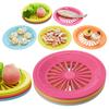 4 Pack 10 Inch Paper Plate Holders with Snap-in Grooves Outdoor Plate Holders for Outdoor Parties Picnics Family Gatherings