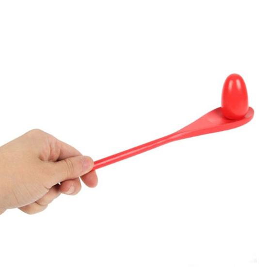 Balance Spoon Egg Lightweight Kids Toy Wood Egg Relay Race Balance Game for Training