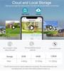5G ve 2.4G WIFI Gözetim 360° Döndürme Otomatik Takip Panoramik Kamera Kablosuz E27 PTZ Kamera CCTV IR Gece Görüşü Hareket Algılama İki Yönlü Ses