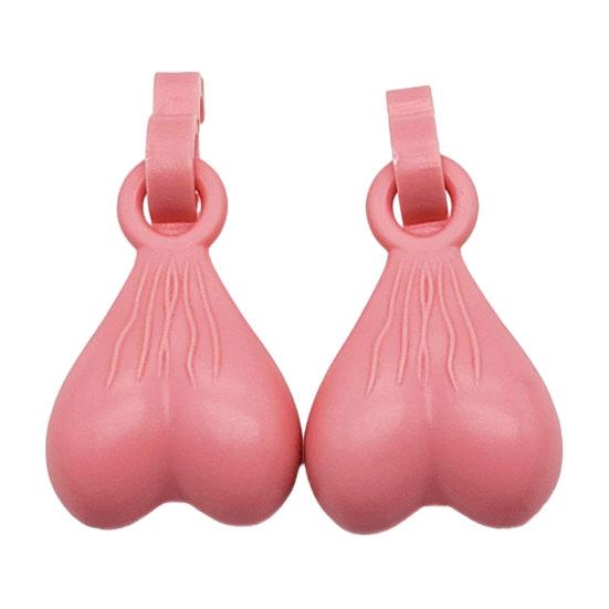2 Pcs Shoe Nuts for Hole Shoes Funny Ball Sack Shoe