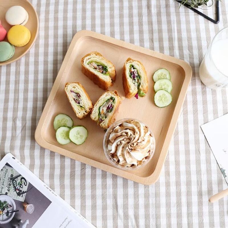 Abay Retro Beechwood Serving Tray