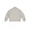 Unisex Oversized Retro Harrington Jacket Double-Sided Wear Cotton Blend Fall Outerwear