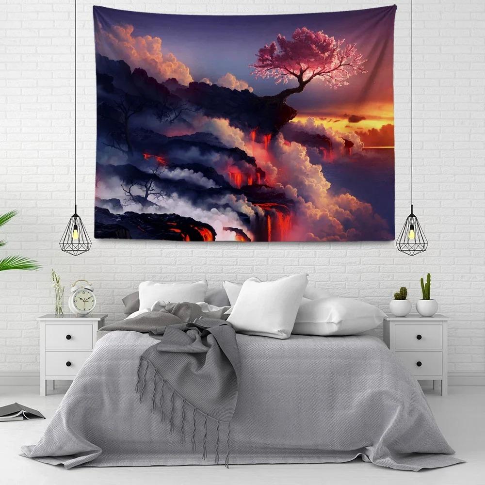 Outdoor Landscape Decorative Tapestry Home Wall Living Room Office Decorative Tapestry