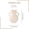 Ceramic Vase Tabletop Decoration Floral Arrangement Multipurpose Rustic Milk Jug for Bouquet