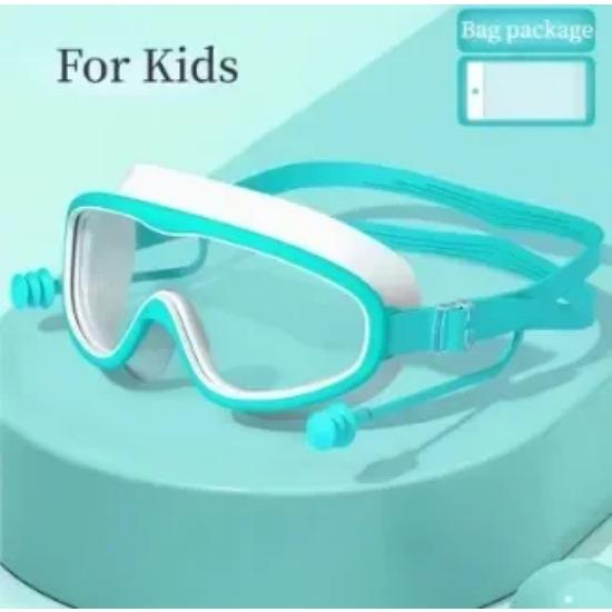 Swimming Goggles for Adults Kids Large Frame Antifog Swim Eyewear Glasses Waterproof HD Swimming Equipment Water Play Supplies