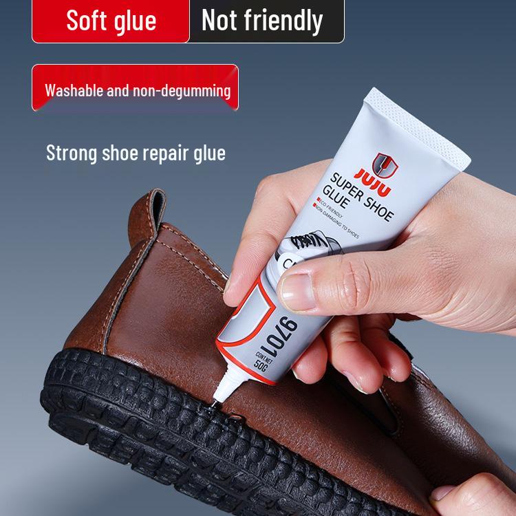 Waterproof Leather Shoe Repair Glue: Soft, Rubbery Resin Glue for Sneakers and Sole Fixing