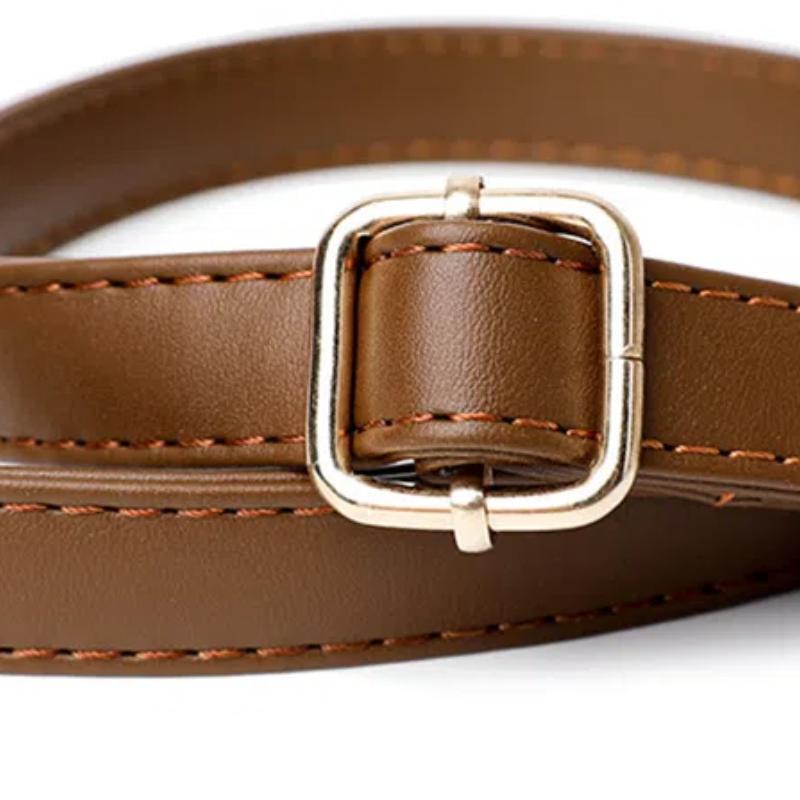 Small Bucket Shoulder Bags For Women Luxury Designer PU Leather Messenger Crossbody Bags Ladies Casual Solid Color Purse Handbag