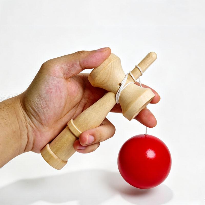 Kendama Professional Wood Ball And Cup Coordination Toy Hand Eye Skill Juggling Traditional Game Educational Gifts For Adults