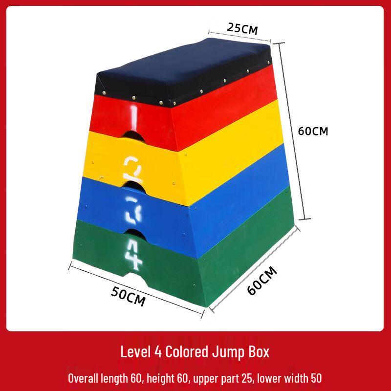 Naiduo Adjustable Wooden Vaulting Box with Springboard