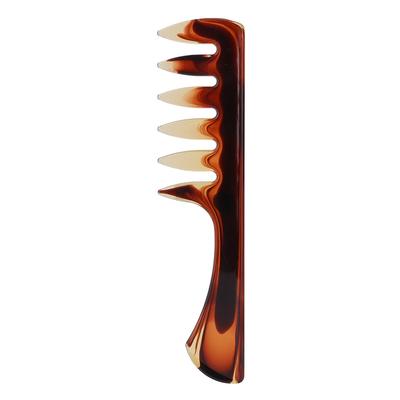 Retro Men S Wide Teeth Resin Comb Anti Static Oil Hair Hairdressing Hairstyle Comb 2#