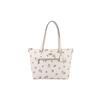 Gallery Dandelion Print Leather Shoulder Bag Medium Women Shoulder Bag White 2713-IMR2J