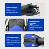 Diving Goggles Three-Window High Clear Diving Mask with Full Dry Snorkel and Adjustable Fins  for