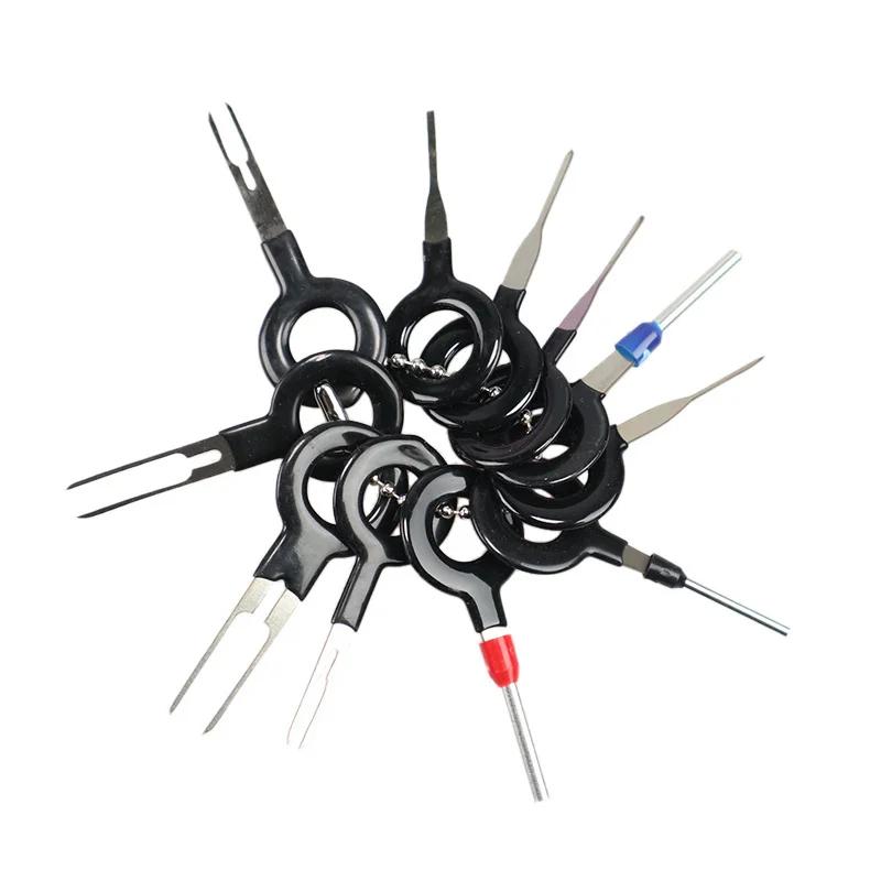 11pcs Automotive Wire Terminal Removal Tool Car Wiring Crimp Connector Pin Kit Durable