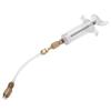 30 Ml Manual A/C Oil Injector Brass Fittings for Garage, Workshop, DIY Mechanics