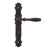 LINCOLN AGED door handle with WC plate 72