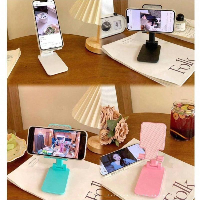 Mobile Phone Stand, Desktop Lazy Live Streaming Tablet Stand, Bedside Stand, Height-adjustable, Folding, Multi-functional Universal Support Frame