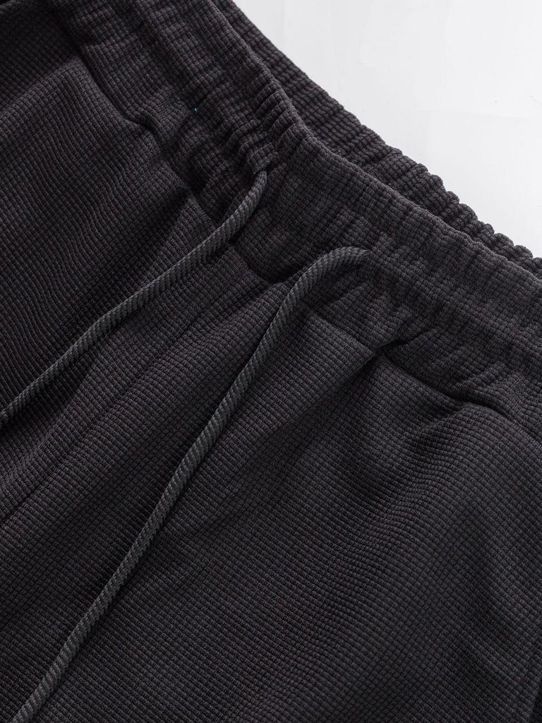 Four Seasons Solid Color Rope Waist Casual Sports Pants