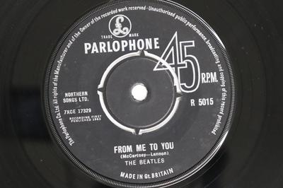 7inch Record BEATLES - From Me To You / Thank You Girl R5015 PARLOPHONE 1963 UK Rock Used