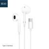 REAO Semi-In-Ear Type-C Wired Earphones