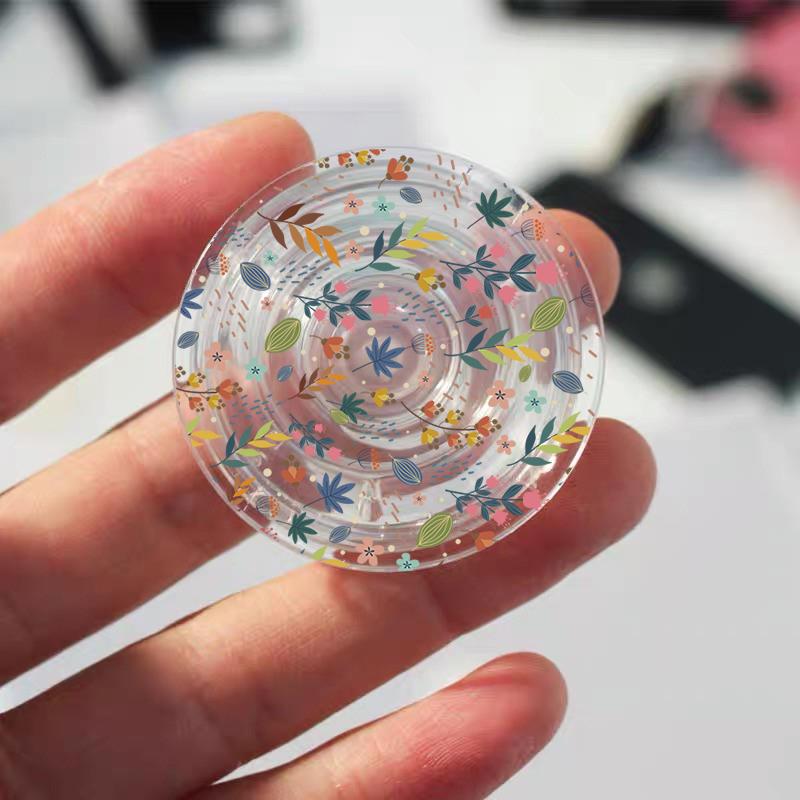 

INS Japan Korea Cute Summer Daisy Sunflower Phone Bracket Grip Tok for IPhone 13 Samsung Huawei Xiaomi Floral Bud Phone Holder