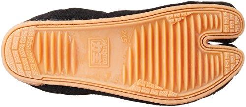 Rikioh Sewn Tabi Fighter, 10-Sheet Kohaze, Black, 23.0cm, F10