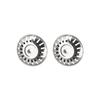 2PCS Kitchen Sink Strainer And Stopper Set Waste Plug Filter for Sink Drain Easy-Clean Tools for Kitchen Use
