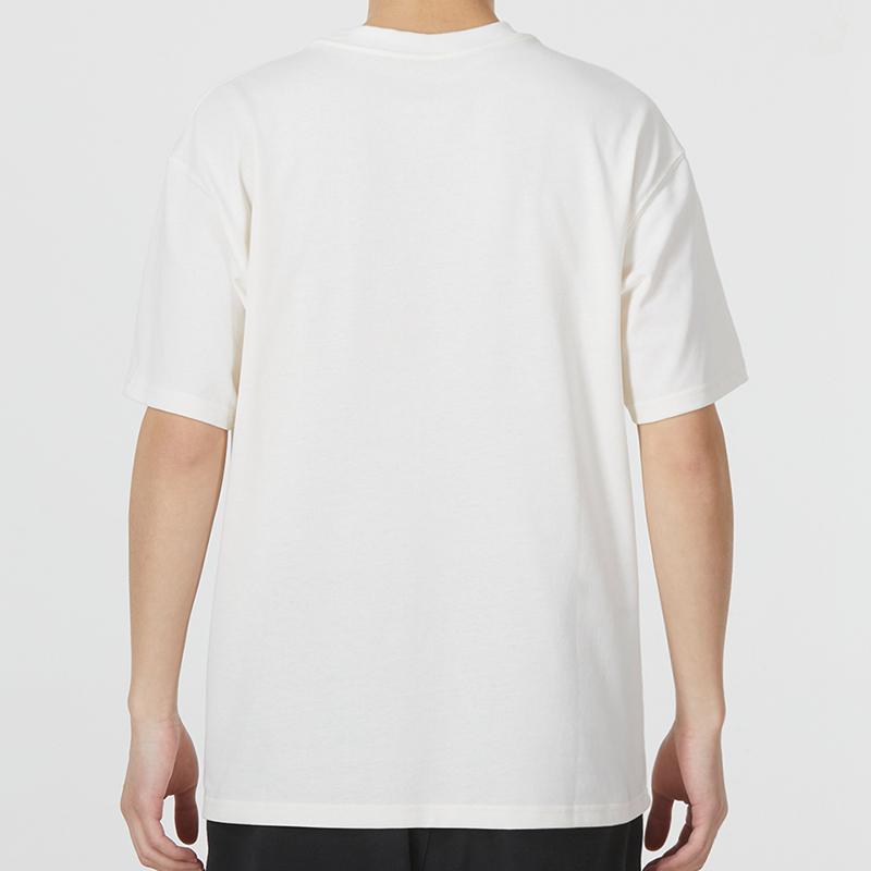 Nike Basketball Embraces The World Graphic Print Crew Neck T-Shirt Men Tops White DM1318-901