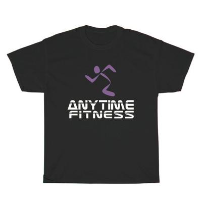 Nouveau T-shirt Unisexe Logo Anytime Fitness Tailles Amusantes S à 5XL