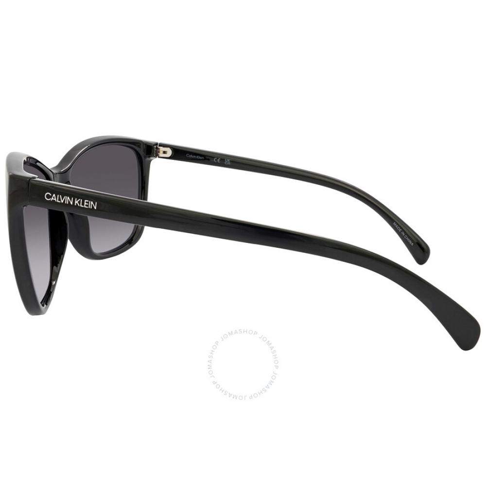 Grey Gradient Oversized Ladies Sunglasses Ck19565s 001 60