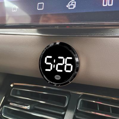Relógio de Carro Interior Relógio de Carro Relógio de Veículo Fácil de Usar Materiais de Alta Qualidade