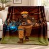 Naruto blanket Flannel Blanket Soft Cozy Plush Throw for Sofa Bed Lightweight Home Decoration Outdoor camping